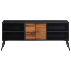 TV-benk 112x31x45 cm gjenvunnet heltre teak