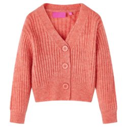 for barn strikket medium rosa 92