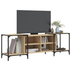 TV-benk sonoma eik 153x37x50 cm konstruert tre