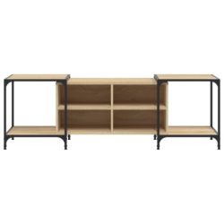 TV-benk sonoma eik 153x37x50 cm konstruert tre