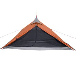 Campingtelt tipi 1 person oransje vanntett