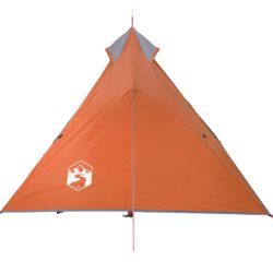 Campingtelt tipi 1 person oransje vanntett