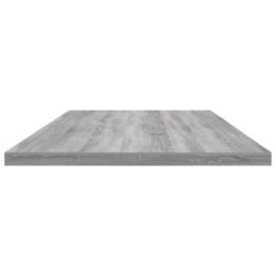 Vegghyller 4 stk grå sonoma 100x30x1,5 cm konstruert tre