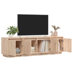 TV-benk 156x37x45 cm heltre furu