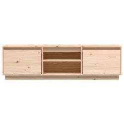 TV-benk 140x35x40 cm heltre furu