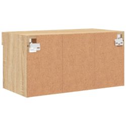 TV-benk med LED sonoma eik 60x30x30 cm