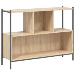 Bokhylle sonoma eik 102x28x77,5 cm konstruert tre