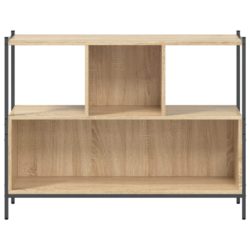 Bokhylle sonoma eik 102x28x77,5 cm konstruert tre