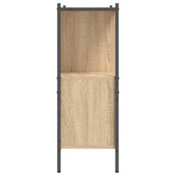 Bokhylle sonoma eik 102x28x77,5 cm konstruert tre