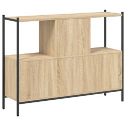 Bokhylle sonoma eik 102x28x77,5 cm konstruert tre