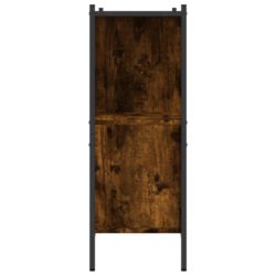 Bokhylle røkt eik 102x28x77,5 cm konstruert tre