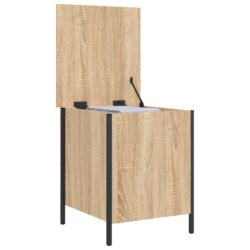 Oppbevaringsbenk sonoma eik 40×42,5×50 cm konstruert tre