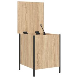 Oppbevaringsbenk sonoma eik 40×42,5×50 cm konstruert tre