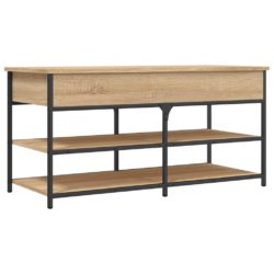 Skoskap sonoma eik 100×42,5×50 cm konstruert tre