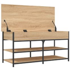 Skoskap sonoma eik 100×42,5×50 cm konstruert tre