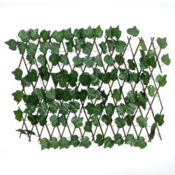 Utvidbart espalier kunstige drueblader grønn 5 stk 190×60 cm