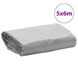 Presenning grå 5×6 m 650 g/m²