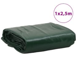 Presenning grønn 1×2,5 m 650 g/m²