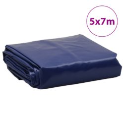 Presenning blå 5×7 m 650 g/m²