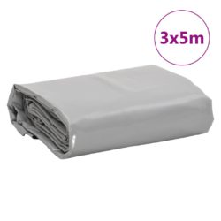 Presenning grå 3×5 m 650 g/m²