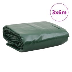 Presenning grønn 3×6 m 650 g/m²