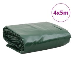 Presenning grønn 4×5 m 650 g/m²