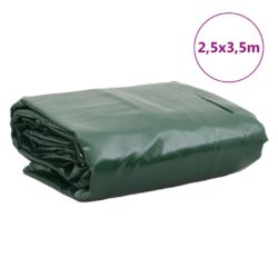 Presenning grønn 2,5×3,5 m 650 g/m²