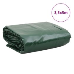 Presenning grønn 3,5×5 m 650 g/m²