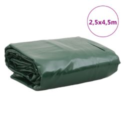 Presenning grønn 2,5×4,5 m 650 g/m²