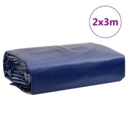 Presenning blå 2×3 m 650 g/m²