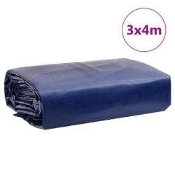 Presenning blå 3×4 m 650 g/m²