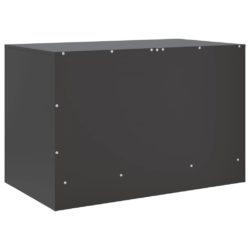 TV-benker 2 stk svart 67x39x44 cm stål