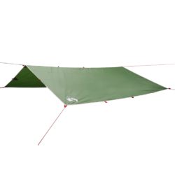 Campingpresenning grønn 360×294 cm vanntett