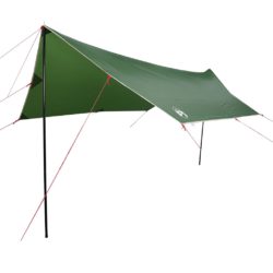 Campingpresenning grønn 460x305x210 cm vanntett