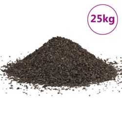 Basaltgrus 25 kg svart 1-3 mm