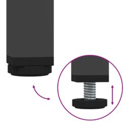 TV-benk antrasitt 100,5x39x50,5 cm kaldvalset stål