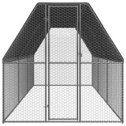 Kyllingbur 2x6x2 m galvanisert stål