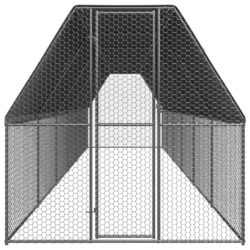 Kyllingbur 2x12x2 m galvanisert stål