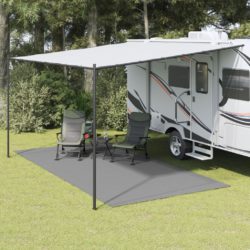 Campingmatte antrasitt 5×2,5 m