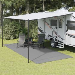 Campingmatte antrasitt 5,5×2,5 m