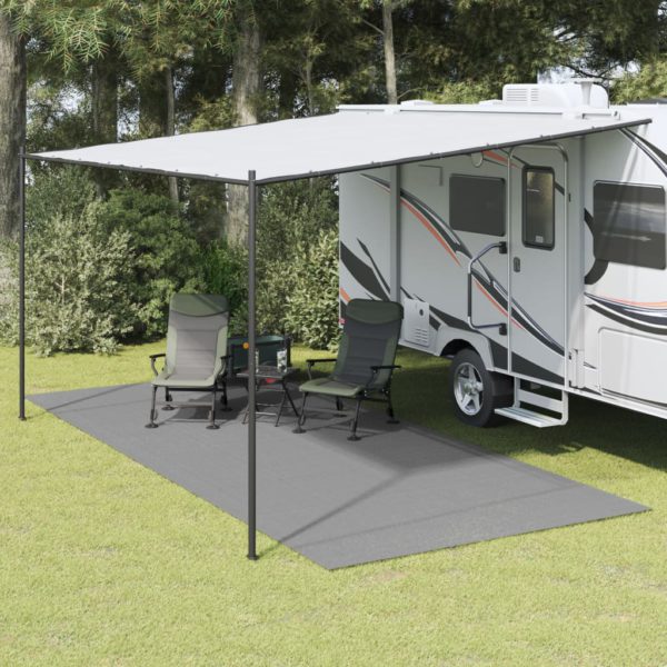 Campingmatte antrasitt 5,5×2,5 m