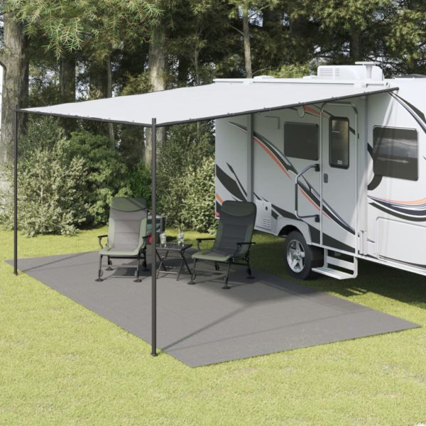 Campingmatte antrasitt 6×3 m