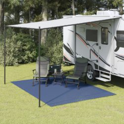 Campingmatte blå 3,5×2,5 m