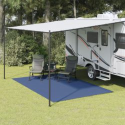 Campingmatte blå 4×2,5 m