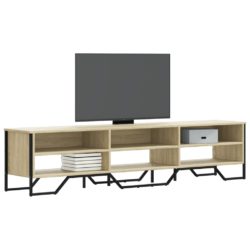 TV-benk sonoma eik 180x34x41 cm konstruert tre