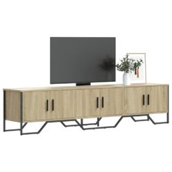 TV-benk sonoma eik 180x34x41 cm konstruert tre