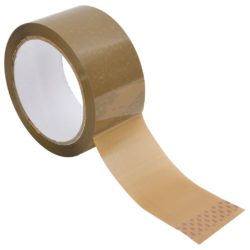 Emballasjetape 12 stk brun 48 mm x 66 m